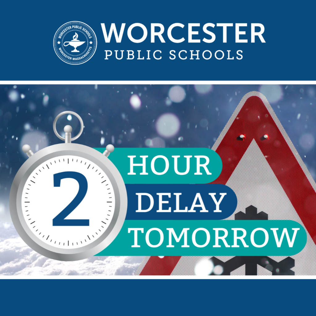 Two hour delay tomorrow