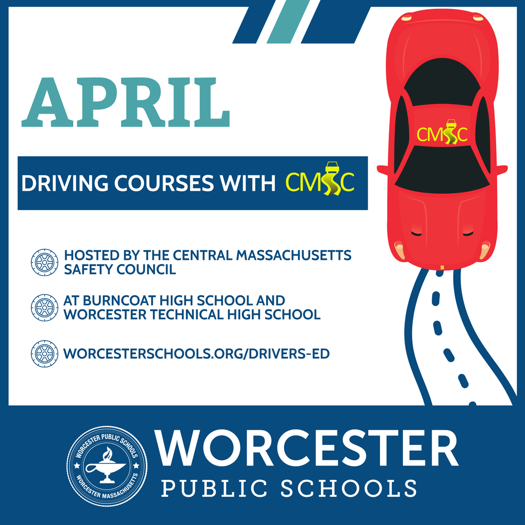 April driving courses with CMSC