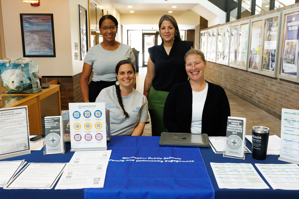 Staff from the Family & Community Engagement Office.