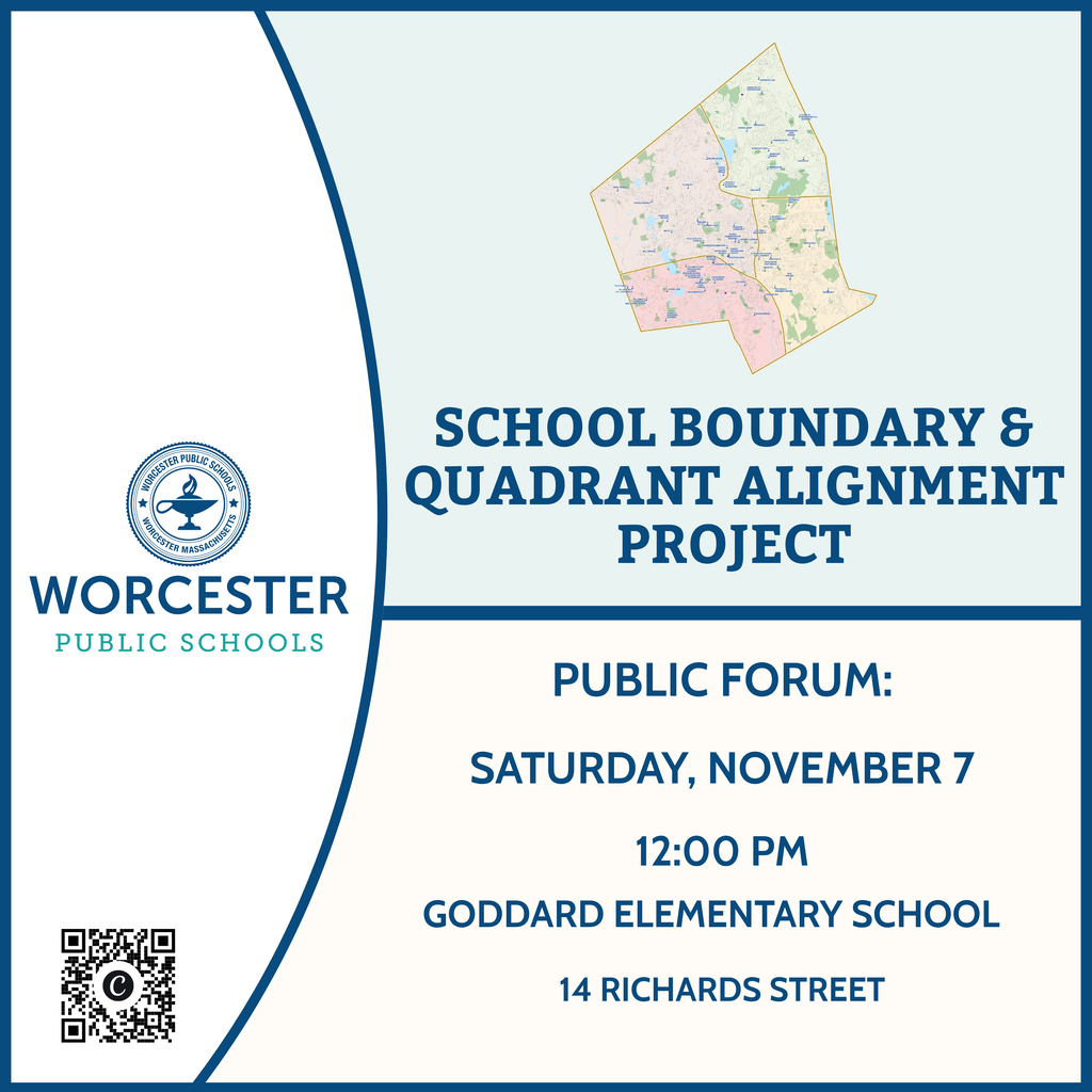 Public forum: Saturday, November 7, 12:00 PM, Goddard Elementary School