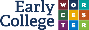A logo for Early College Worcester.