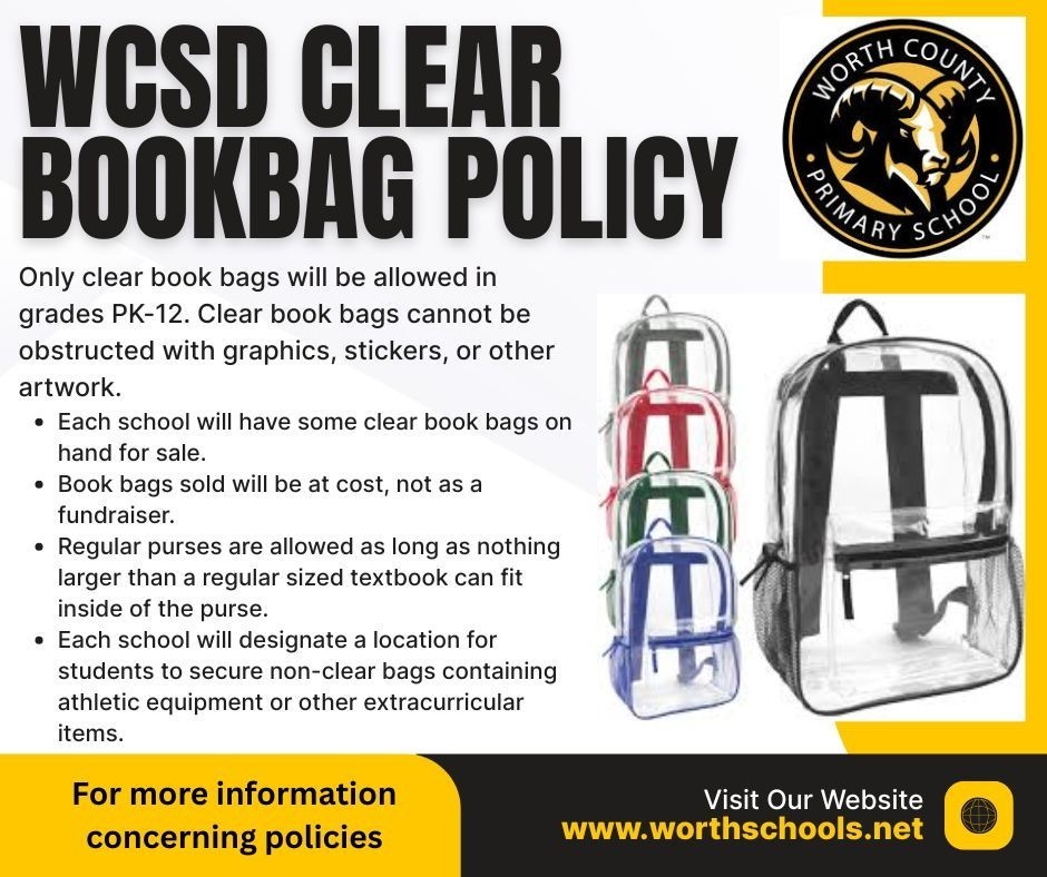 book bag policy