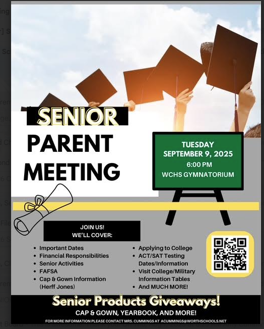 Senior Parent Night Flyer