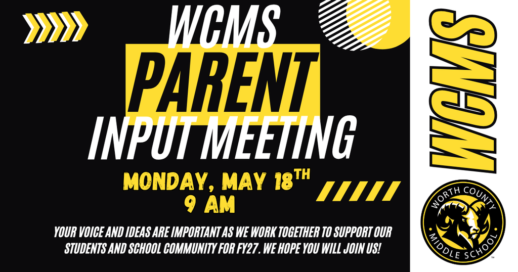 WCMS PARENT INPUT MEETING