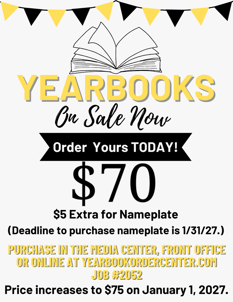 Yearbook Flyer