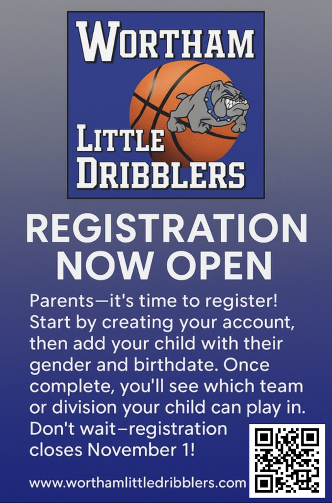 Wortham Little Dribblers Registration
