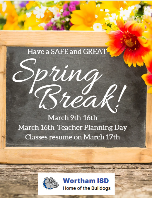 Have a Safe and Great Spring Break