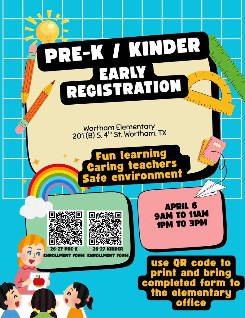 26-27 PreK-Kinder Early Registration