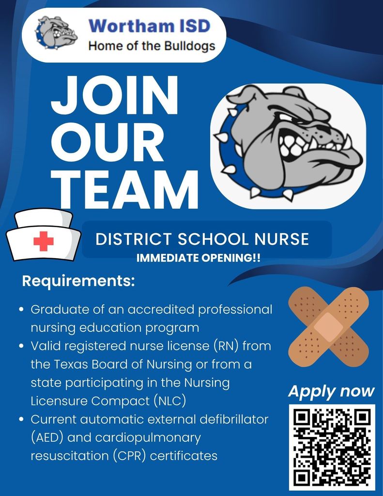 We need a school district nurse!! Please share!