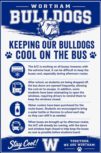 Keeping buses cool