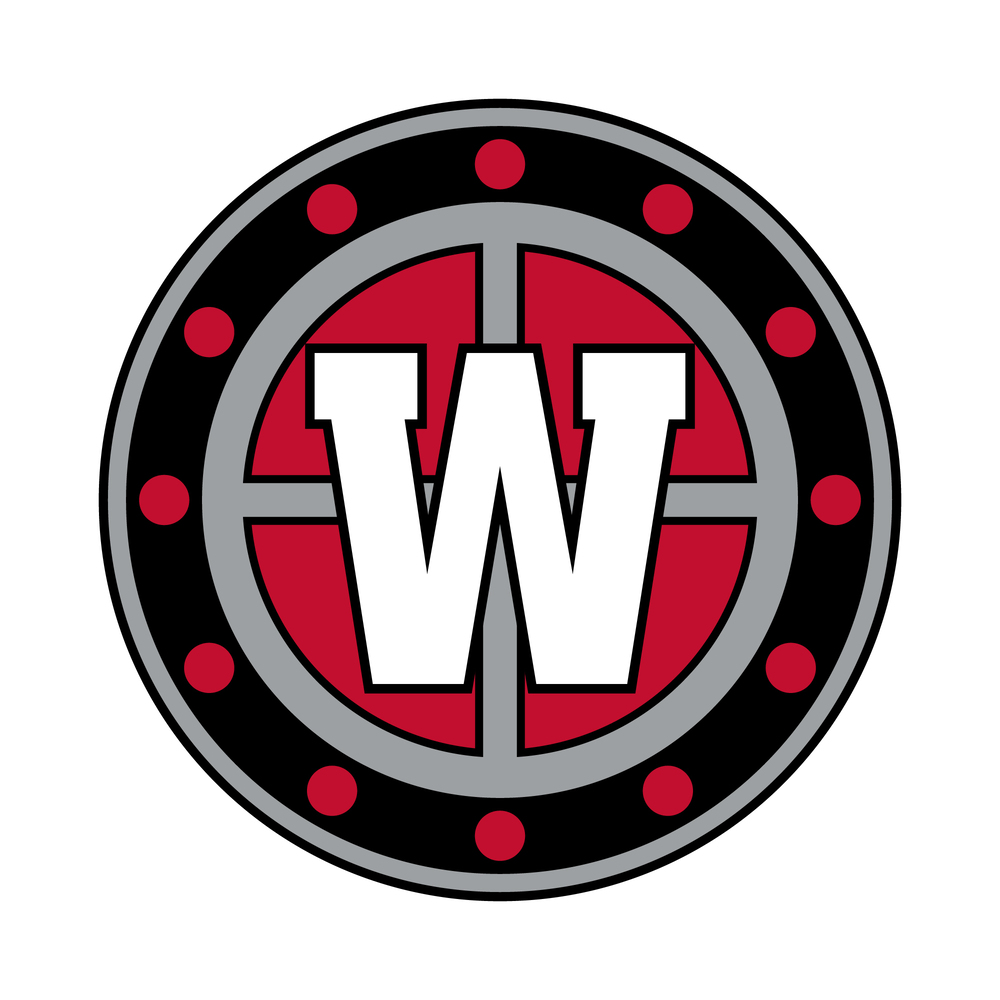 District 518 Shield with W in the middle
