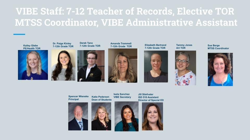 Second half of the staff of VIBE for 2025 - 2026
