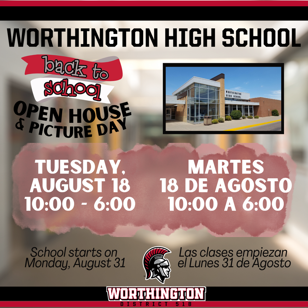 Back to School Open House for WHS Information