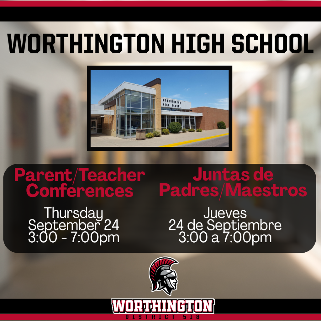 WHS Parent Teacher Conferences Thurs, Sept 24