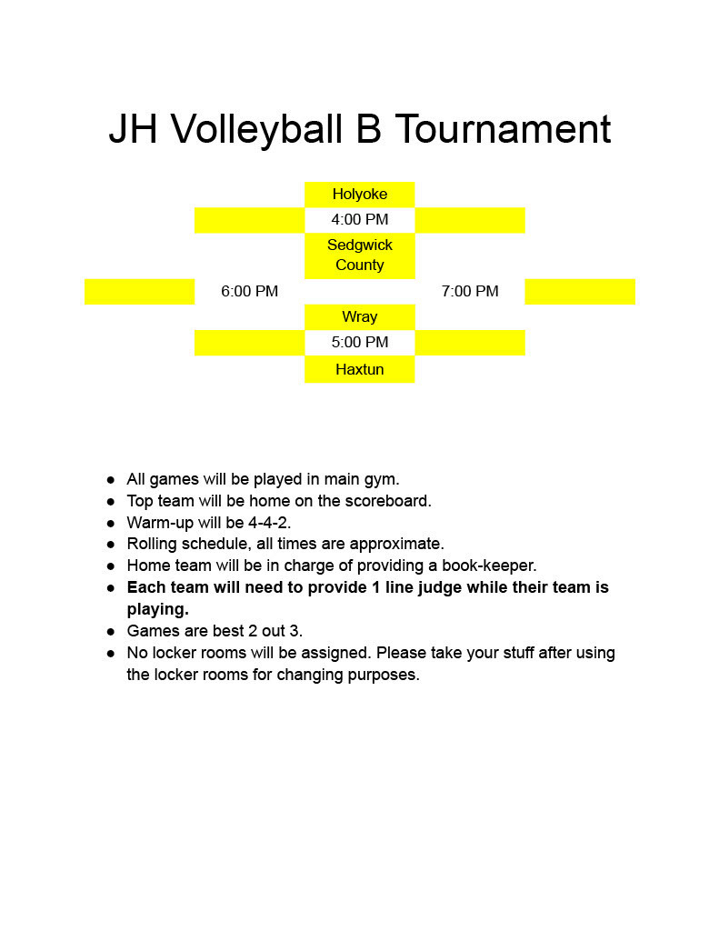 jh b tournament