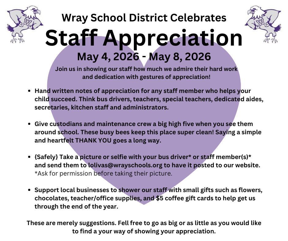 Staff Appreciation 