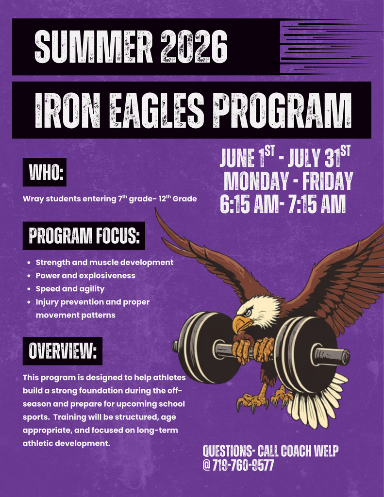 summer weights flyer