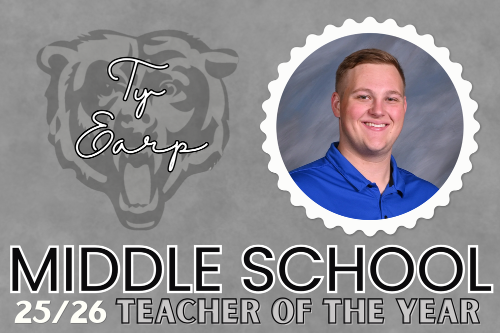 Middle School Teacher of the Year