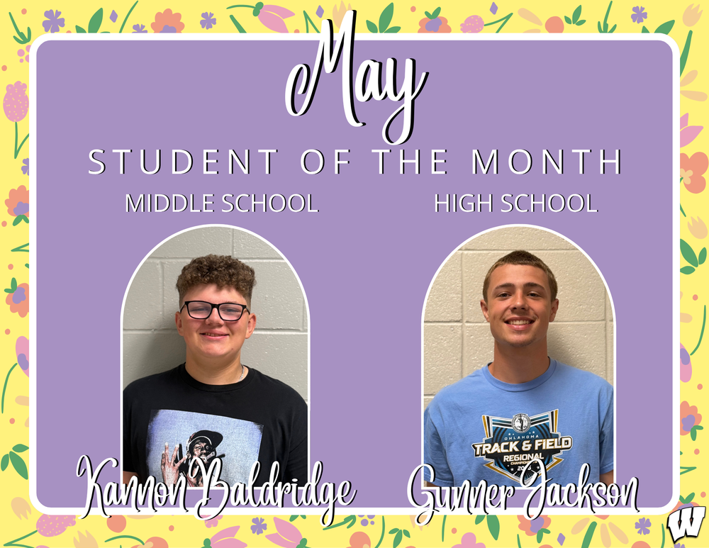 💐May Student of the Month💐