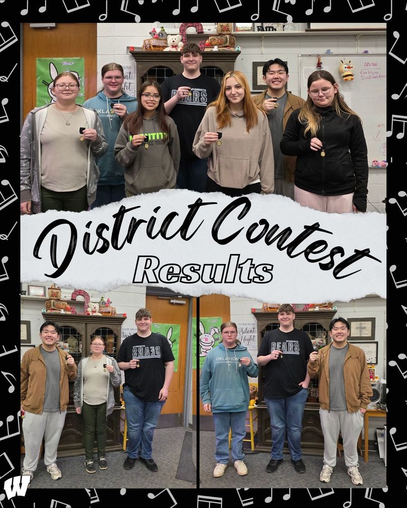 District Contest Results