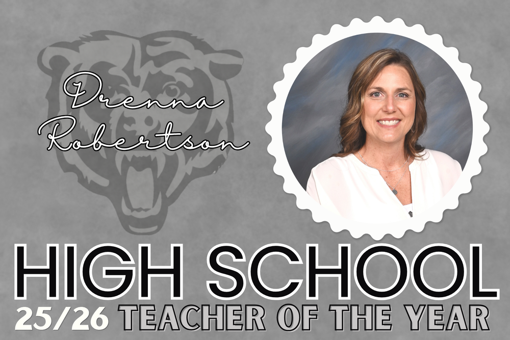 High School 25/26 Teacher of the Year