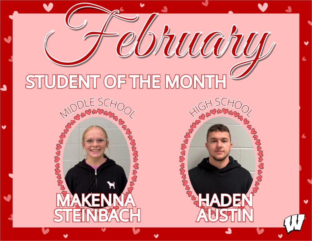   🌸 February School Student of the Month🌸 