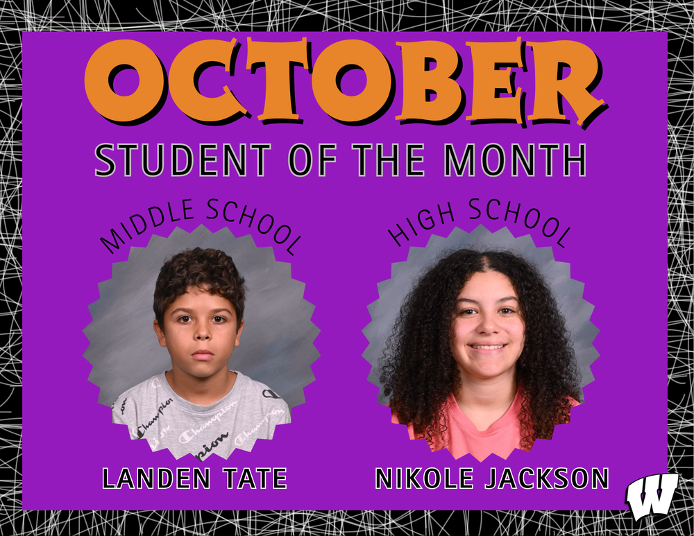 October Student of the Month