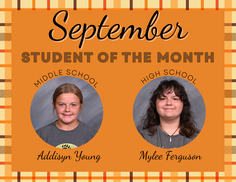September Student of the Month