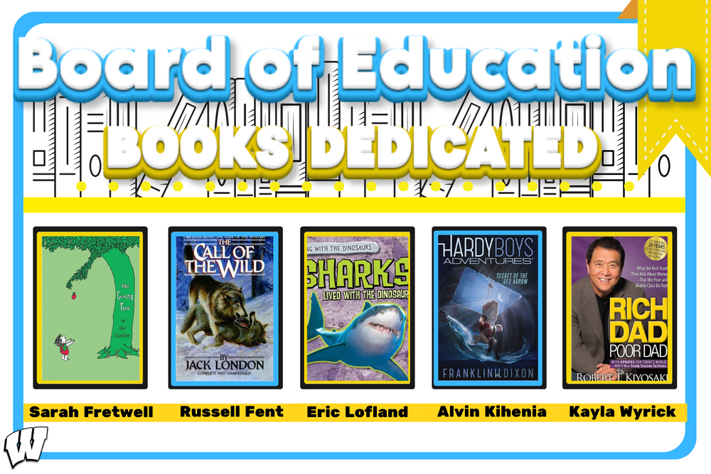 Board of Education Books Dedicated