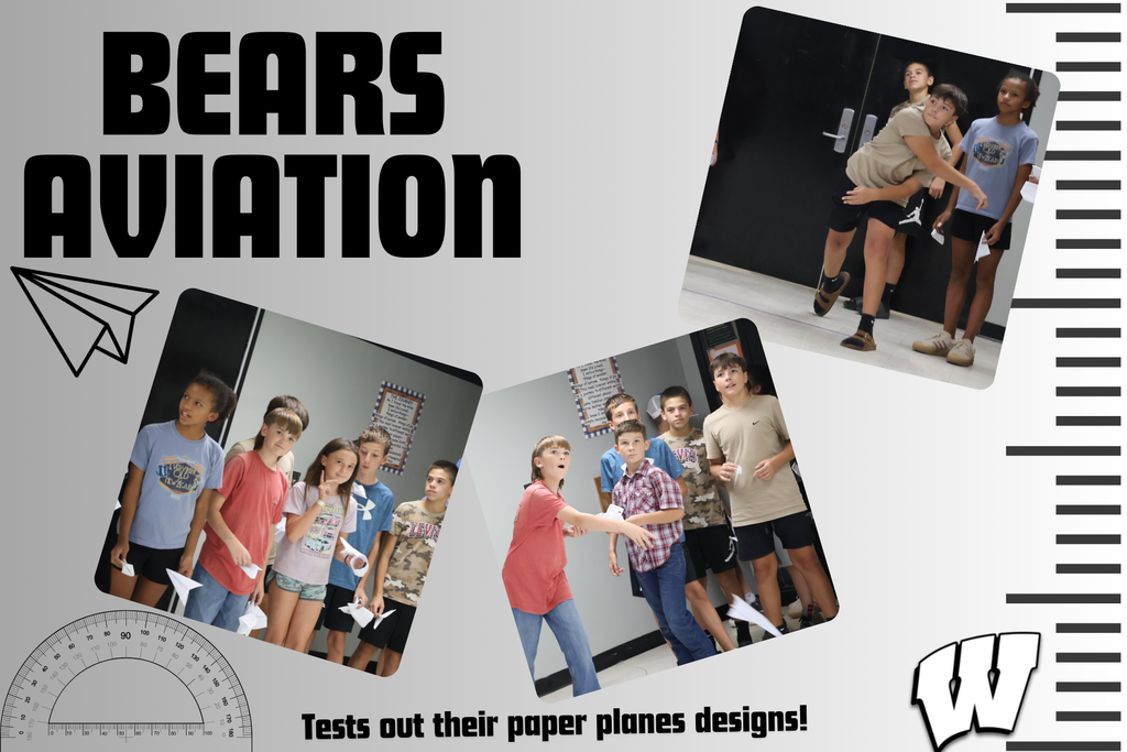 Bears Aviation Tests out their paper planes designs!