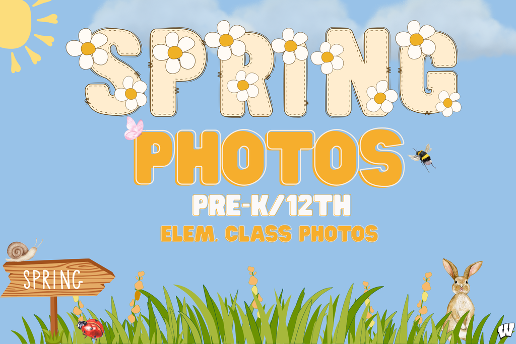 Spring photos, Pre-k/12th, ELEM Class photos