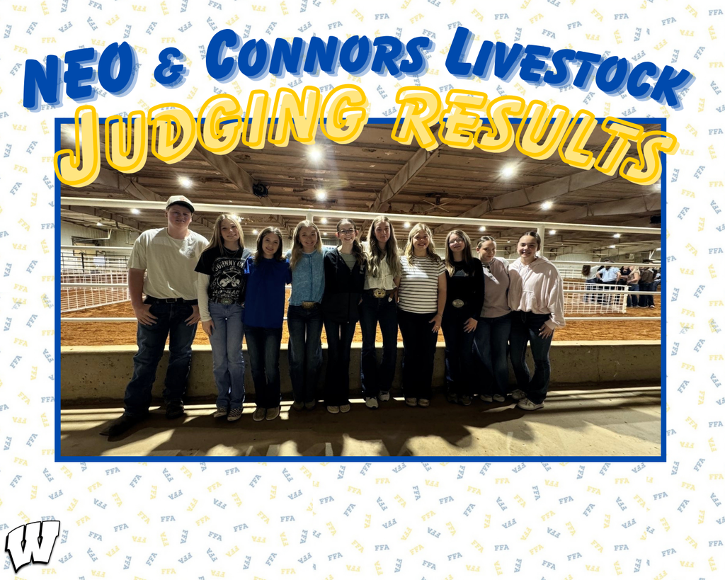 NEO & Connors Livestock Judging Results