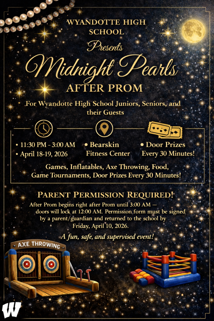 🎉 Wyandotte After-Prom 2026 🎉