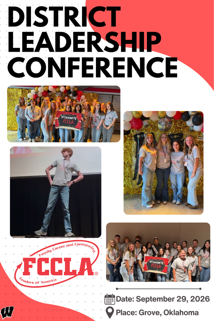 District Leadership Conference. Date: September 29, 2026. Place: Grove, Oklahoma
