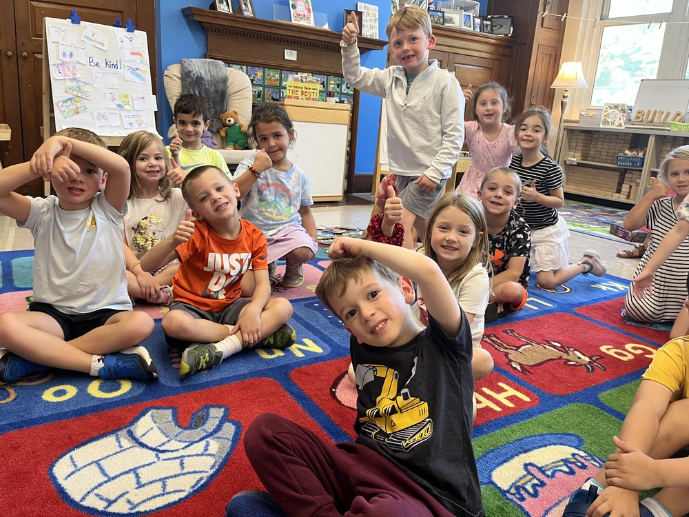 kindergarten students