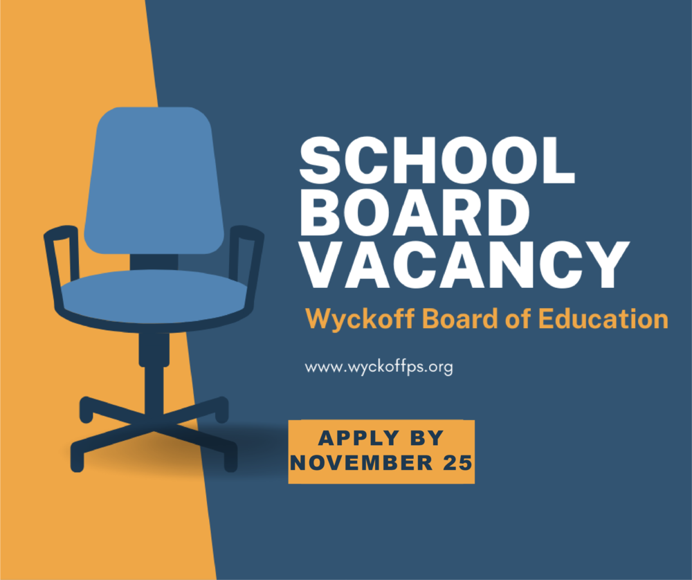 Wyckoff School Board Vacancy