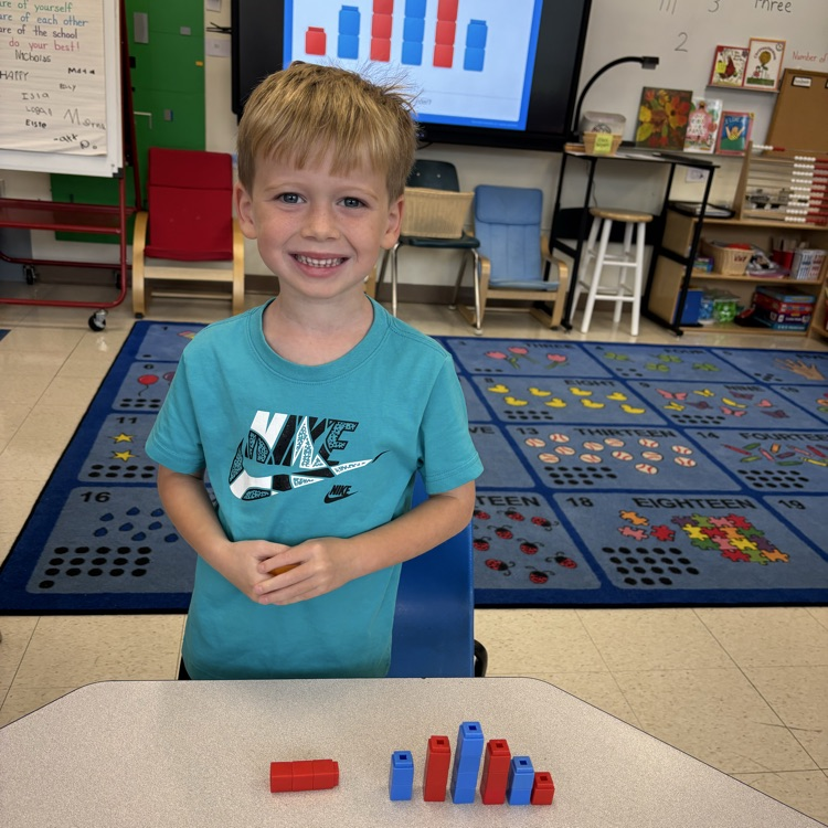boy replicating pattern
