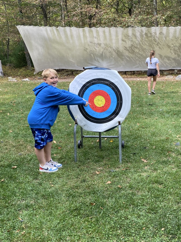 Archery and axe throwing. 