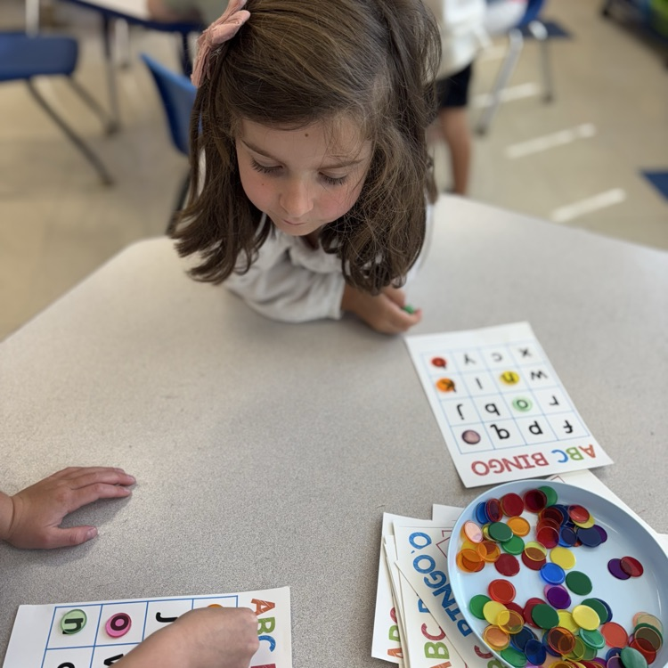 kids playing a game