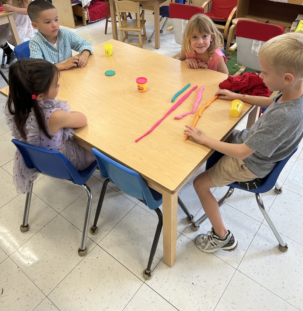 children playing math game