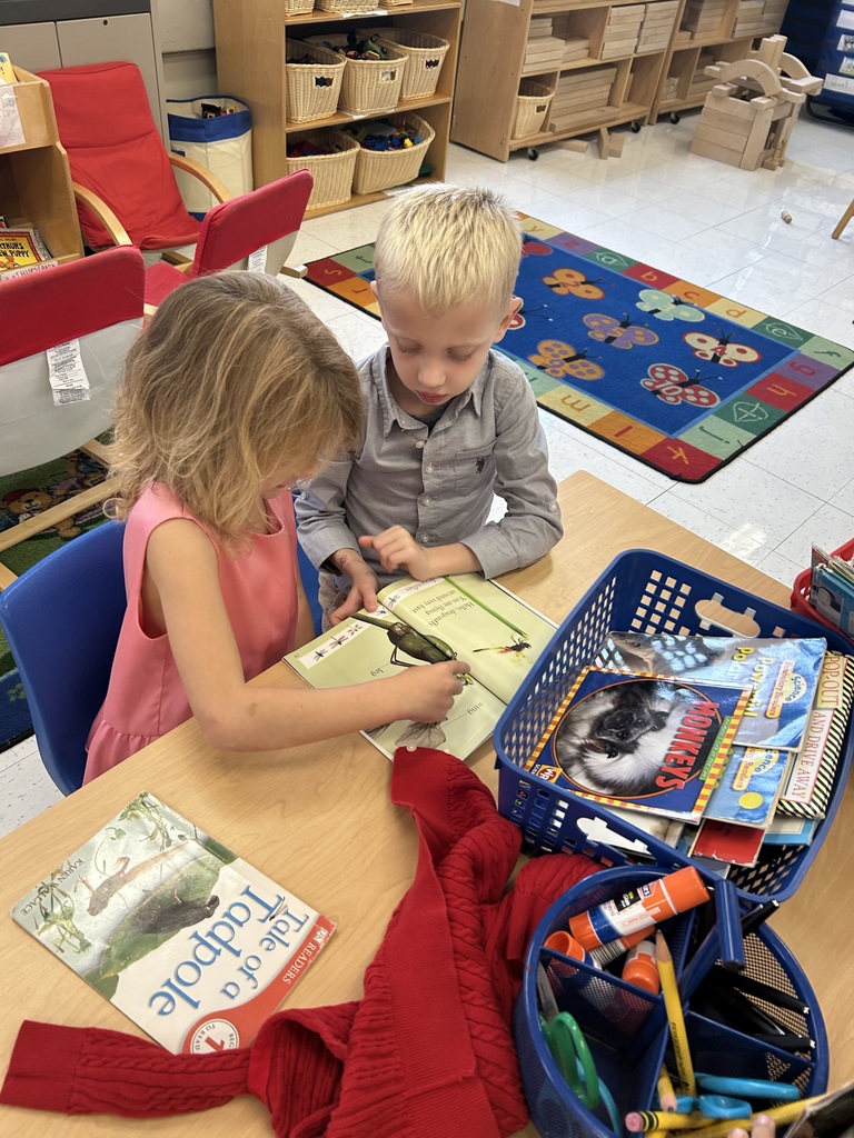children reading
