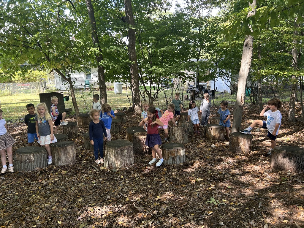 children playing math game