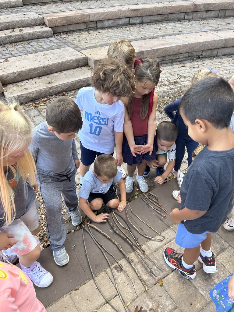 children playing math game