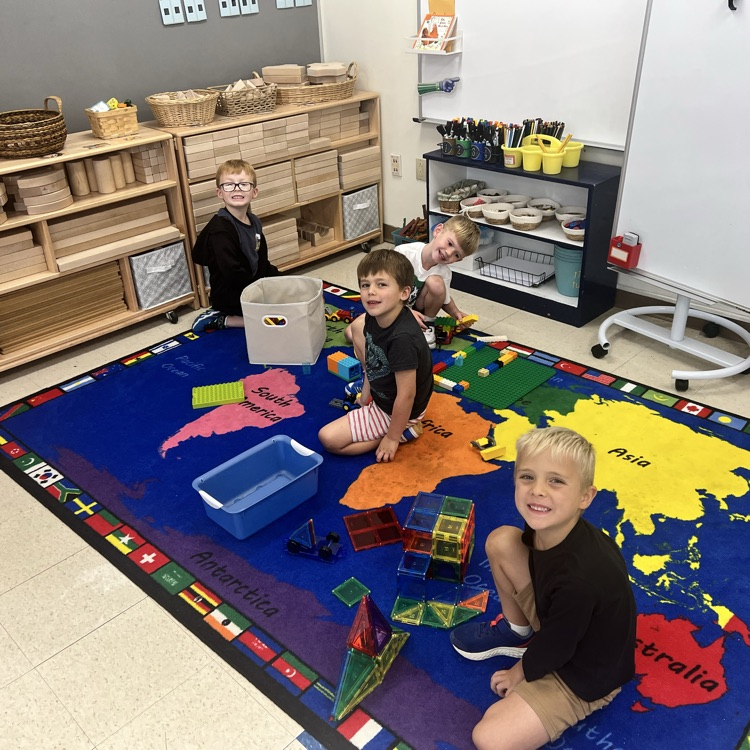 KRO enjoys choice activities during playtime.