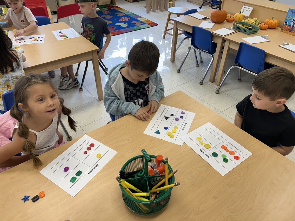 children playing math game