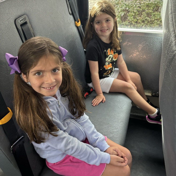 two girls sitting