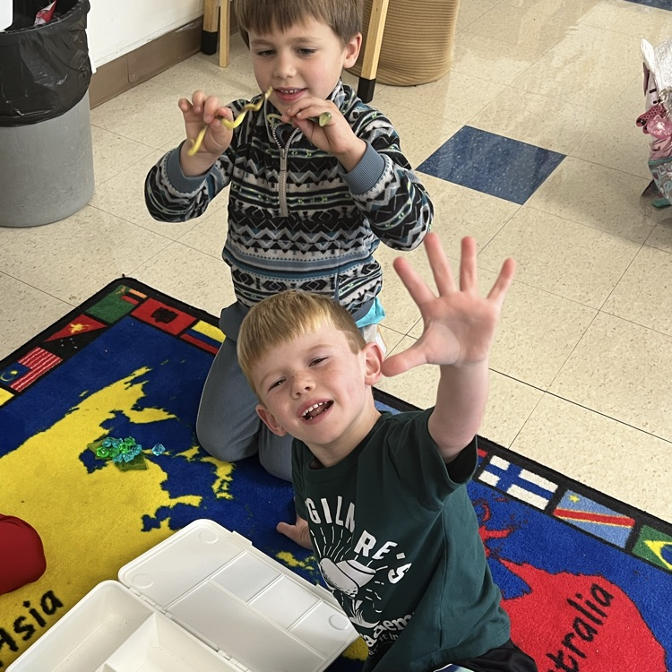 KRO was excited to be introduced to additional choice items for free play.