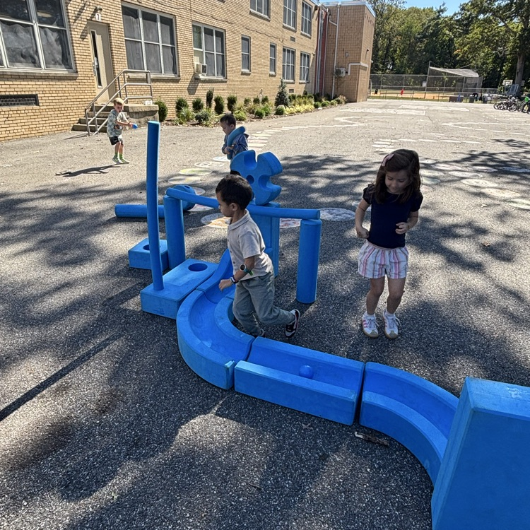 children playing outdoor box