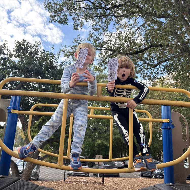boys on playground