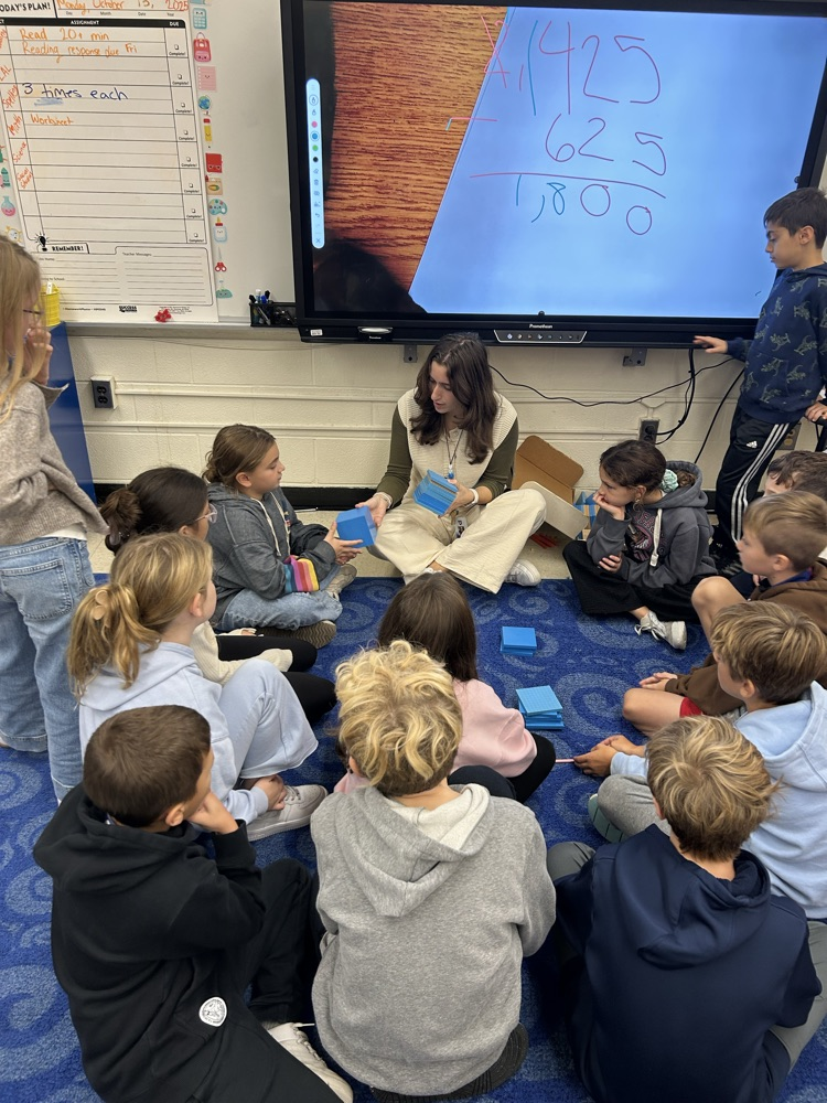 Subtracting with manipulatives!